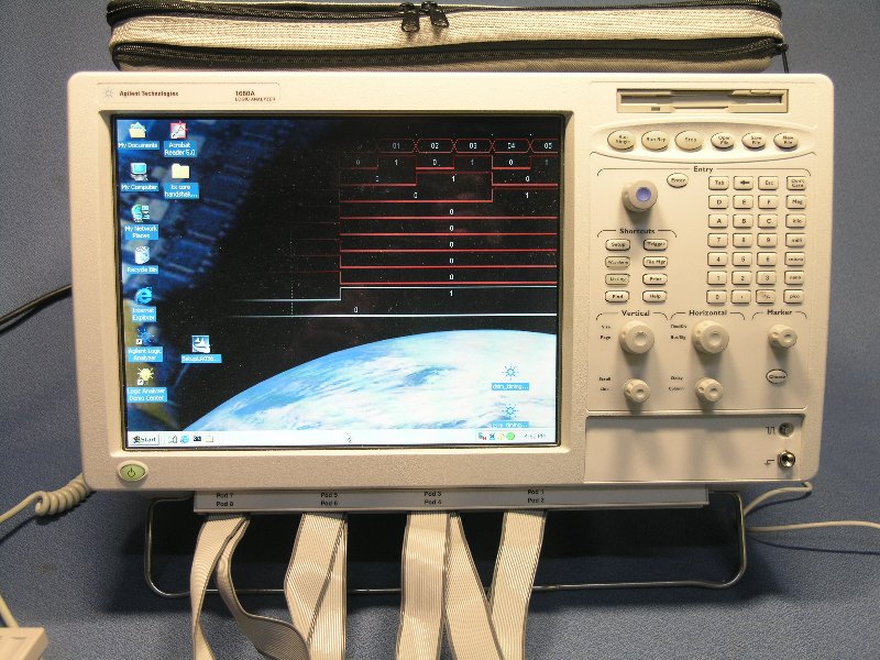 Agilent Logic Analyzer 1680A Win 2000 w Software Manual Allsold.ca