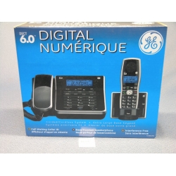 GE Digital Dect 6.0 Corded / Cordless Phone System GE Digital Dect 6.0 Corded / Cordless Phone System