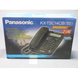 Panasonic 2-Line Data Port Phone KX-TSC14CB