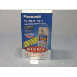 Panasonic KX-TGA571C 5.8 GHz Expandable Digital Cordless Handset