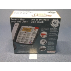 GE See and Hear Loud and Clear Phone TC29579BE1(New)