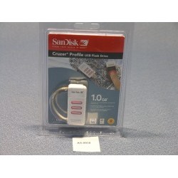 Box of 5 ScanDisk Cruzer 1GB Profile USB Flash Drive