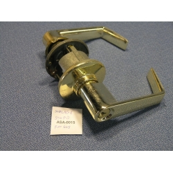 Schlage S70PD Saturn Keyed Bright Brass Lockset