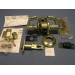 Schlage S70PD Saturn Keyed Bright Brass Lockset
