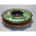 5 Piece Blue Mountain Pottery Dip Bowls w Table Pottery