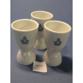 Lot of 3 Royal Canadian Force Ceramic Egg Cup