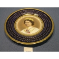 Aynsley Commemorative Queen Elizabeth II Plate