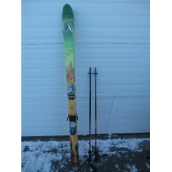 Dynastar Candide Skis & Look Bindings & Scott USA Poles