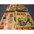 Lot of 8 Worst of Mad, Follies, and Trash Magazine
