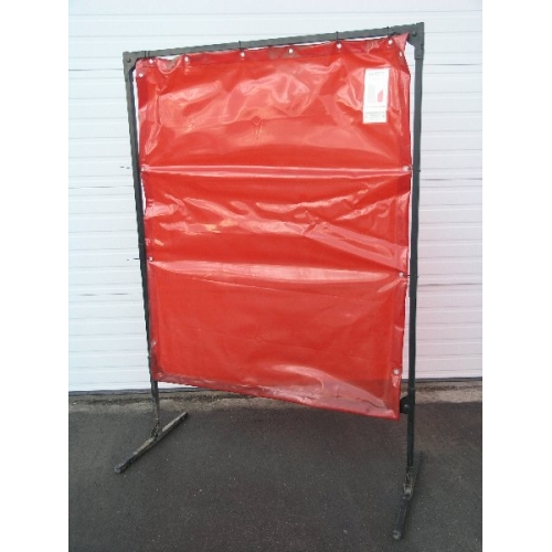 Wilson Industries 5x4' Welding Curtain & 6' Stand Allsold.ca Buy & Sell Used Office