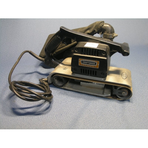 Craftsman Commercial 4&quot; Dustless Belt Sander 4x24 - www.semadata.org - Buy & Sell Used Office ...