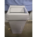 Gray Rubbermaid Garbage Cans 28 x 14.5 x 14.5  2 