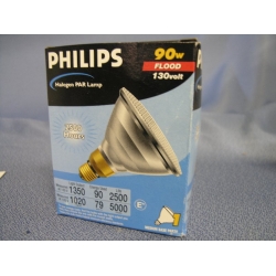 Philips 90w Flood Halogen 2500 hours