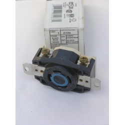 Leviton 2720 Black Locking Receptacle Female NIB