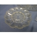Lot of 3 Glass Serving trays