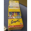 Case of Sargent Non Toxic Crayons 8pk