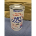 L.A. Reves ltd Powder Tempera Paint 11 cans White