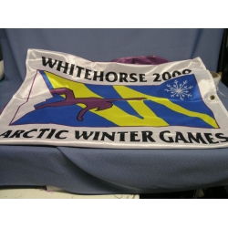 WhiteHorse 2000 Artic winter Games Banner
