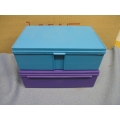 Lot of 10 Storage Boxes 9x6x3"