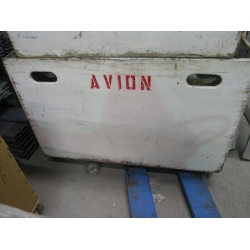 Rolling Construction Garbage Box 49 x 28 x 35, 1000 lb