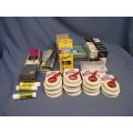 Lot of Office Supplies Paper Clips Pens Glue Strapping