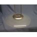 Halogen Light Fixture Brushed with Frosted Glass