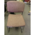 Light Red/Pink Stacking Guest Student Chair Stackable
