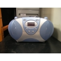 Blue Durabrand CD Player, AM/FM Receiver CD1095