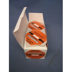 Box of ShockWatch Handle eith Care Labels