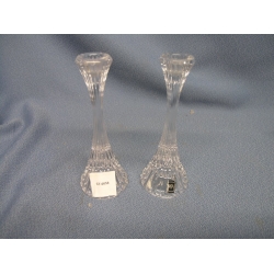 2 Crystal Candle Sticks Mikasa Germany