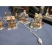 Lot of 11 Assorted Santa Christmas Village Porcelain