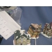 Lot of 11 Assorted Santa Christmas Village Porcelain