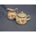 Tea Pot And Cream Jug Now N Then Englewood Ohio