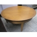 Round Wood Coffee Table 36x18.5
