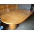 8' Medium Oak Boardroom Table 8x4