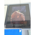 Framed Inspirational Achievement  Print 24 x 30