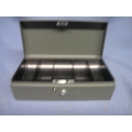 5 Compartment Coin Tray Cash Box 10x4.5x3 No Key
