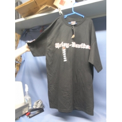 Mens XL Harley Davidson T shirt 100% Cotton Black