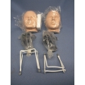 Lot of 2 Proface Practice Face for Face Makeup Painters