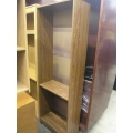 Small Dark Bookshelf 24 x 71 x 11 adjustable shelves