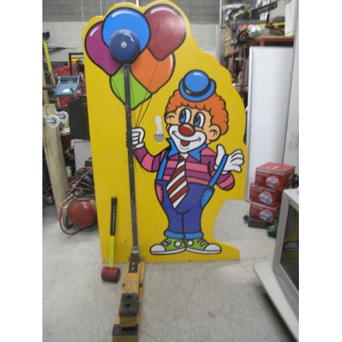 Kiddie Carnival Clown High Striker Hammer Bell  - Buy & Sell  Used Office Furniture Calgary