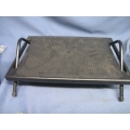Black Foot Rest Metal Frame