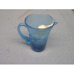 Blue Glass Small Creamer