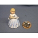 Vintage Music Box Doll Little Girl Sankyo 6"