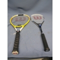2 Wilson Rackets Tennis Squash