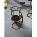 Lot 6 of Metal Candle Holders 