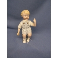 Porcelain Doll Sitting Boy