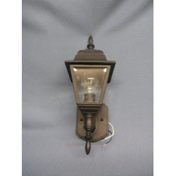 Black Exterior Outdoor Coach Lamp Light