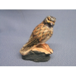 Bird of Prey Hawk Figurine Made from Stone