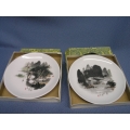 Lot of 2 Asian Plates